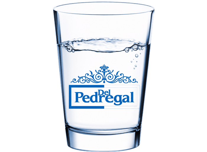 Vaso de agua Del Pedregal